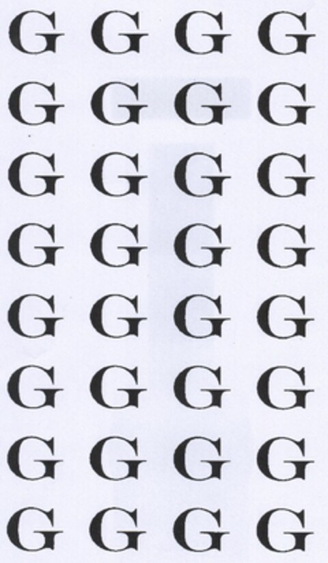 G G G G Logo (EUIPO, 10.11.2005)