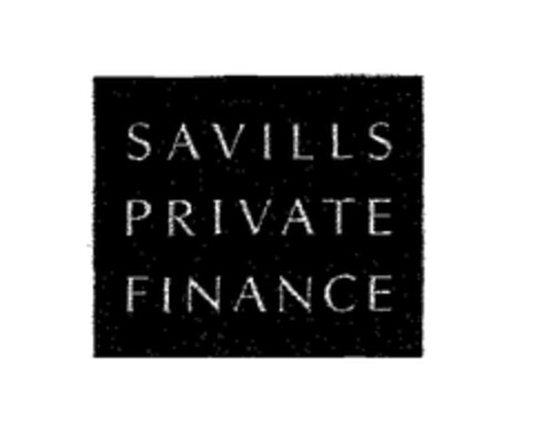 SAVILLS PRIVATE FINANCE Logo (EUIPO, 03/23/2006)