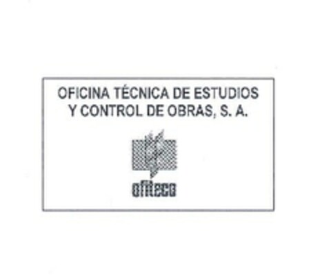 OFICINA TÉCNICA DE ESTUDIOS Y CONTROL DE OBRAS, S.A. OFITECO Logo (EUIPO, 05/29/2007)