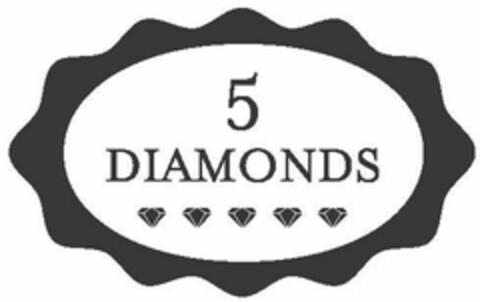 5 DIAMONDS Logo (EUIPO, 04.12.2007)