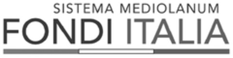 SISTEMA MEDIOLANUM FONDI ITALIA Logo (EUIPO, 12/29/2009)