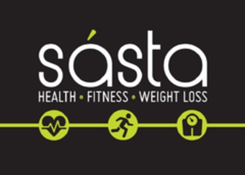 Sásta health fitness weight loss Logo (EUIPO, 13.01.2012)