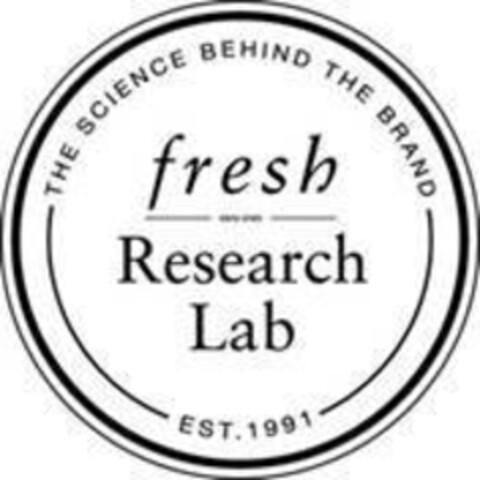 FRESH RESEARCH LAB THE SCIENCE BEHIND THE BRAND EST. 1991 Logo (EUIPO, 11/24/2014)