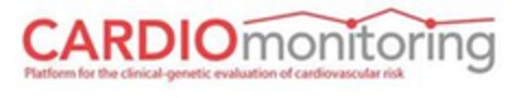 CARDIOmonitoring Platform for the clinical-genetic evaluation of cardiovascular risk Logo (EUIPO, 04.02.2016)