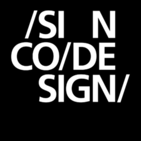 /SI N CO/DE SIGN/ Logo (EUIPO, 25.01.2018)