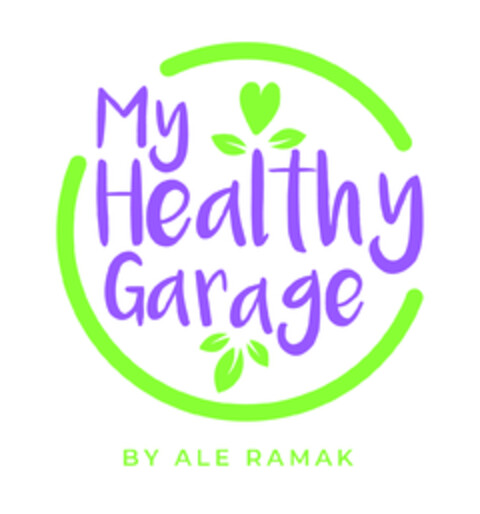 MY HEALTHY GARAGE BY ALE RAMAK Logo (EUIPO, 06/25/2018)