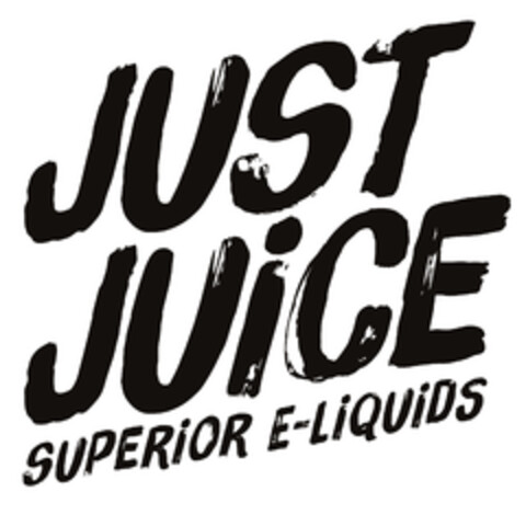 JUST JUICE SUPERIOR E-LIQUIDS Logo (EUIPO, 26.02.2019)