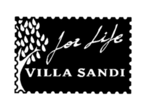 FOR LIFE VILLA SANDI Logo (EUIPO, 25.03.2019)