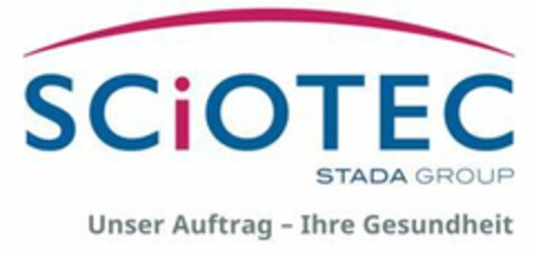 SCiOTEC STADA GROUP Unser Auftrag - Ihre Gesundheit Logo (EUIPO, 17.05.2019)