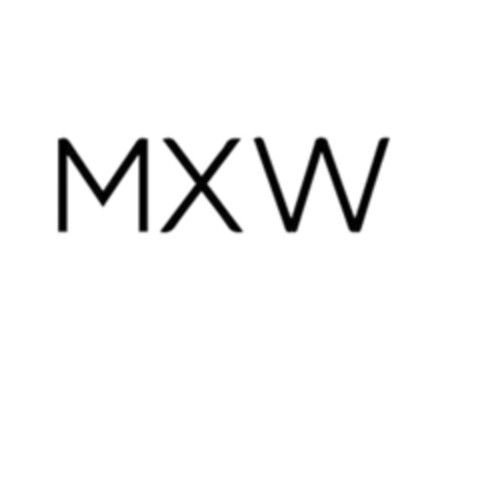 MXW Logo (EUIPO, 10/23/2019)