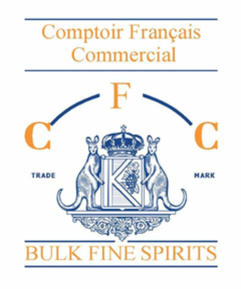 Comptoir Français Commercial CFC BULK FINE SPIRITS Logo (EUIPO, 12.03.2020)