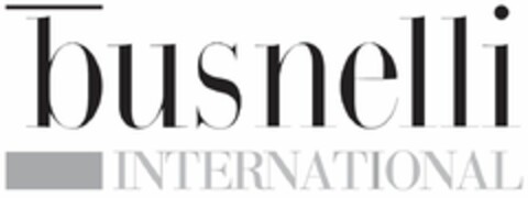 busnelli INTERNATIONAL Logo (EUIPO, 16.12.2020)