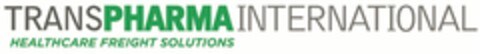 TRANSPHARMA INTERNATIONAL HEALTH CARE FREIGHT SOLUTIONS Logo (EUIPO, 01/08/2021)
