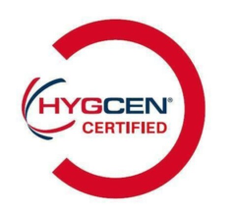 HYGCEN CERTIFIED Logo (EUIPO, 16.06.2021)