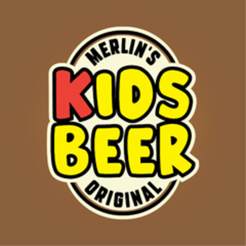 MERLIN'S KIDS BEER ORIGINAL Logo (EUIPO, 29.11.2021)