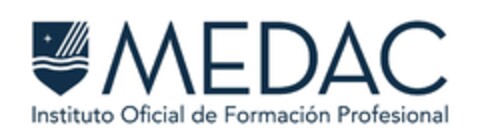 MEDAC Instituto Oficial de Formación Profesional Logo (EUIPO, 09.05.2023)