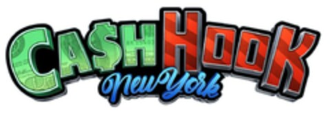 CASH HOOK NEW YORK Logo (EUIPO, 10.01.2024)