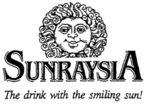 SUNRAYSIA The drink with the smiling sun! Logo (EUIPO, 28.02.2000)
