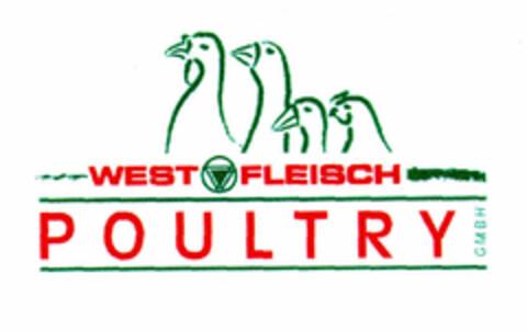 WEST FLEISCH POULTRY GMBH Logo (EUIPO, 23.08.2001)