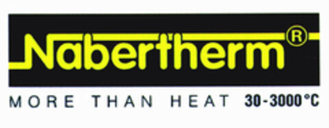 Nabertherm MORE THAN HEAT 30-3000ºC Logo (EUIPO, 12.09.2001)