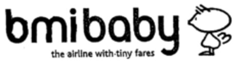 bmibaby the airline with tiny fares Logo (EUIPO, 04/24/2002)