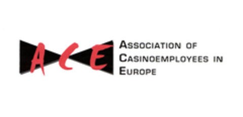 ACE ASSOCIATION OF CASINOEMPLOYEES IN EUROPE Logo (EUIPO, 07/20/2005)