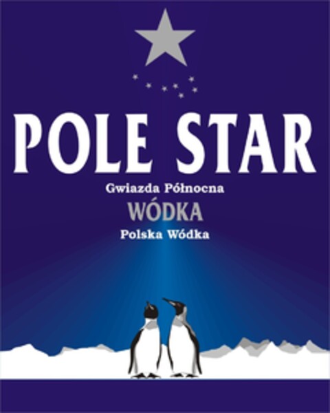 POLE STAR Gwiazda Pólnocna WÓDKA Polska Wódka Logo (EUIPO, 29.10.2008)