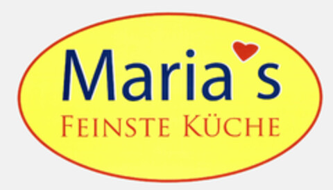 Maria's FEINSTE KÜCHE Logo (EUIPO, 05/31/2010)