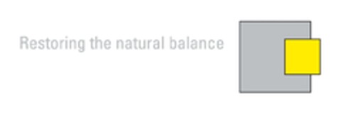 Restoring the natural balance Logo (EUIPO, 31.03.2011)