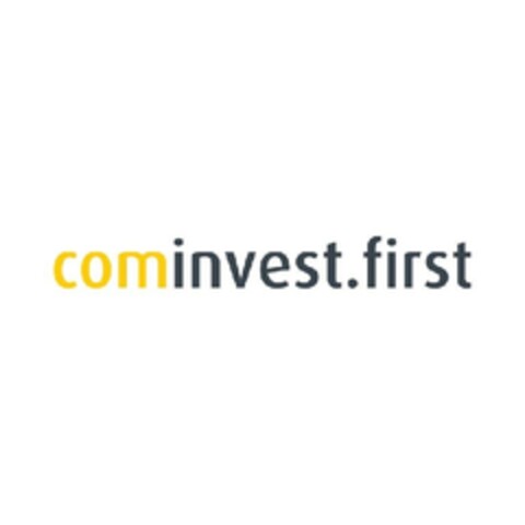 cominvest.first Logo (EUIPO, 26.01.2012)