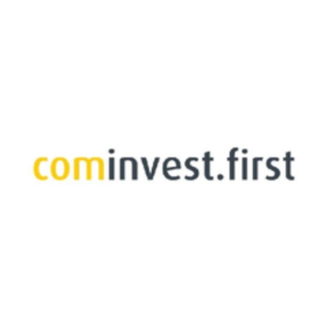 cominvest.first Logo (EUIPO, 01/26/2012)