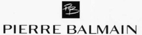 PB PIERRE BALMAIN Logo (EUIPO, 06.02.2012)