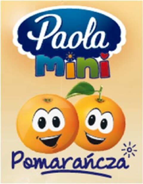 Paola mini Pomarańcza Logo (EUIPO, 28.09.2012)