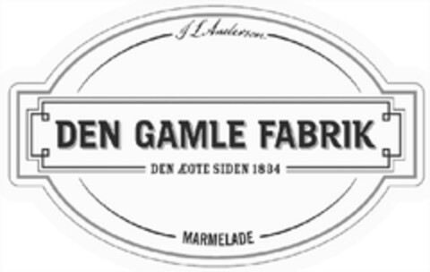 DEN GAMLE FABRIK DEN ÆGTE SIDEN 1834 Logo (EUIPO, 27.05.2013)