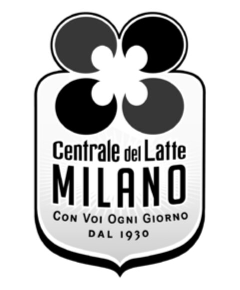 Centrale del latte MILANO CON VOI OGNI GIORNO DAL 1930 Logo (EUIPO, 11/22/2013)