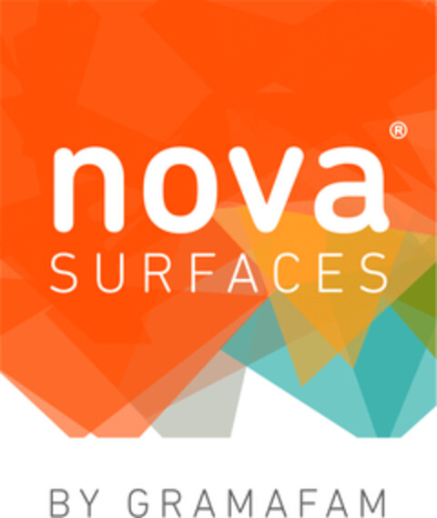 NOVA SURFACES by Gramafam Logo (EUIPO, 26.02.2015)