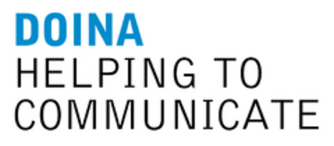 DOINA HELPING TO COMMUNICATE Logo (EUIPO, 02.03.2015)