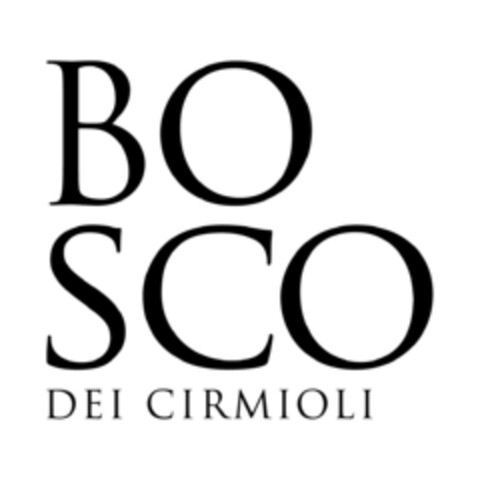 BOSCO DEI CIRMIOLI Logo (EUIPO, 04/10/2015)