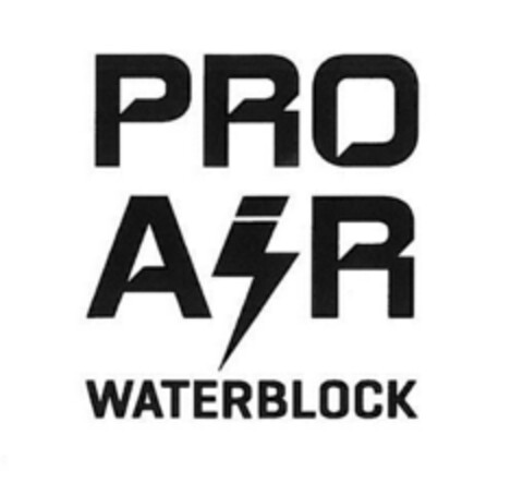 PRO AIR WATERBLOCK Logo (EUIPO, 10/29/2015)