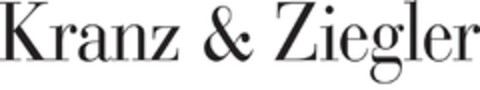 Kranz & Ziegler Logo (EUIPO, 10.11.2015)