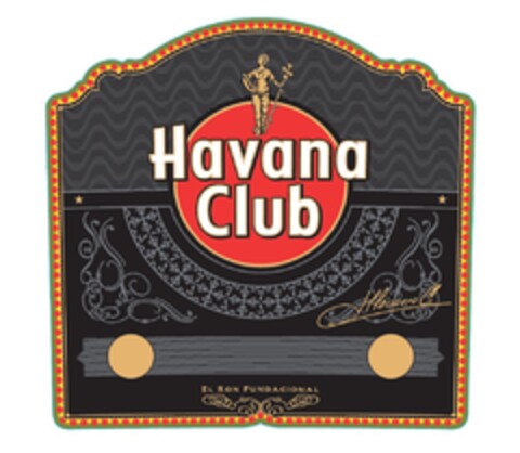 HAVANA CLUB EL RON FUNDACIONAL Logo (EUIPO, 11.01.2016)