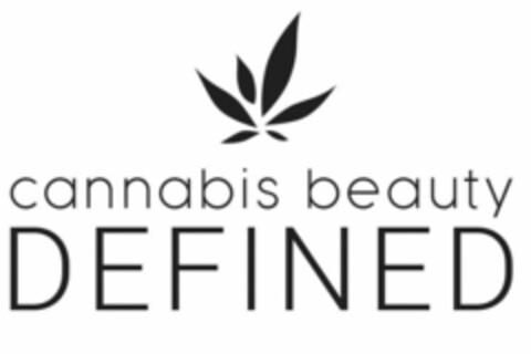 CANNABIS BEAUTY DEFINED Logo (EUIPO, 26.02.2019)