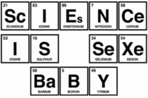 ScIEsNCe IS SeXe BaBY Logo (EUIPO, 07/08/2019)