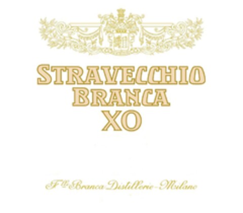 STRAVECCHIO BRANCA XO F.lli Branca Distillerie-Milano Logo (EUIPO, 16.09.2019)