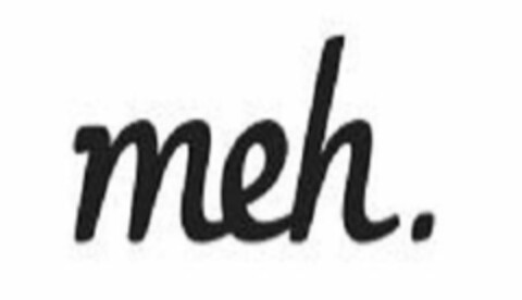 meh. Logo (EUIPO, 29.10.2019)