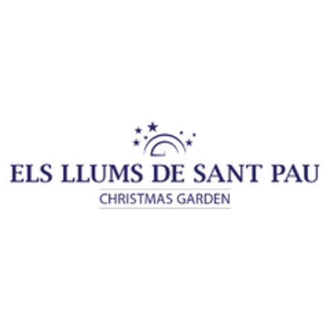 ELS LLUMS DE SANT PAU CHRISTMAS GARDEN Logo (EUIPO, 03/04/2020)