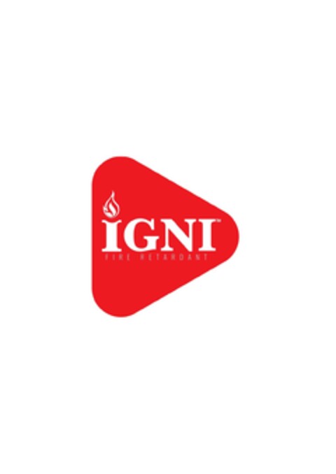 İGNI FIRE RETARDANT Logo (EUIPO, 09.07.2021)