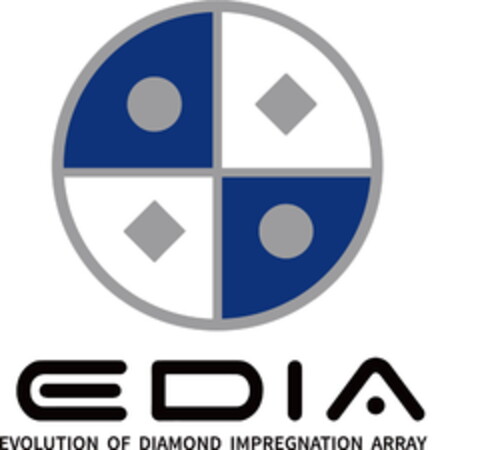 EDIA EVOLUTION OF DIAMOND IMPREGNATION ARRAY Logo (EUIPO, 25.11.2021)