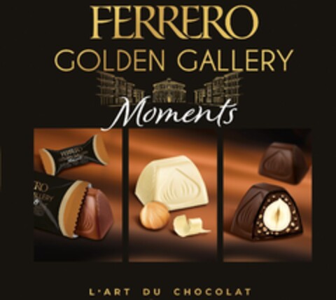 FERRERO GOLDEN GALLERY MOMENTS L'ART DU CHOCOLAT Logo (EUIPO, 12/22/2021)