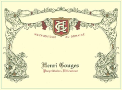 MIS EN BOUTEILLE  AU DOMAINE Henri Gouges Propriétaire - Viticulteur Logo (EUIPO, 24.03.2023)